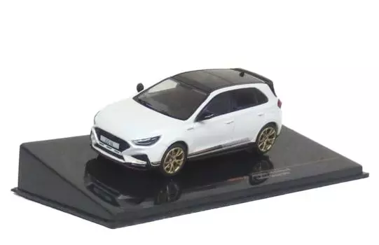 Ixo Hyundai i30 N 2022 Pearl White Готовый продукт 1/43 Drive-N
