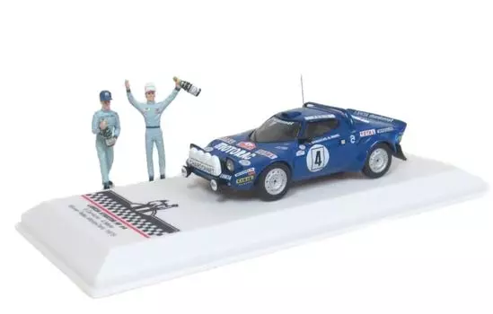 Ixo Model B Lancia Stratos HF 79 Montecarlo Winner с фигуркой SPRM00179 #4 B.Darniche/A.Mahe 1/43