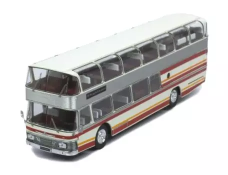 Ixo Neoplan NH 22L Skyliner Bus 1983 Finished Product 1/43 White/Red