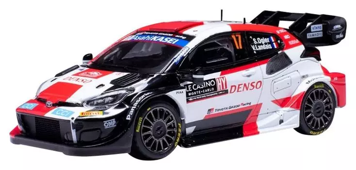 ixo Toyota GR Yaris Rally1 Monte Carlo Rally Completed Product 1/43 2023#17