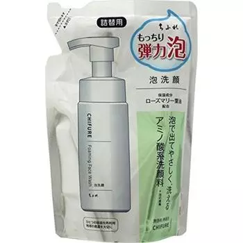 из 3 Chifure Foam Face Wash S Refill 180 мл x 3 [набор пакетов]