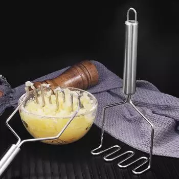 Из нержавеющей стали волнообразный картофельный толкушка резак кухонный ресторан гаджеты инструменты фрукты овощи дробилка
