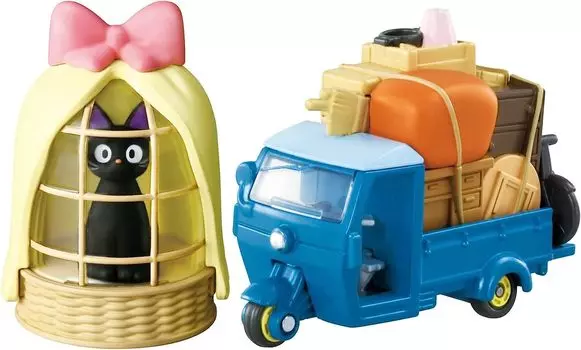 из Takara Tomy Tomica Ghibli Gigi Auto Three Wheels [Набор 2] и