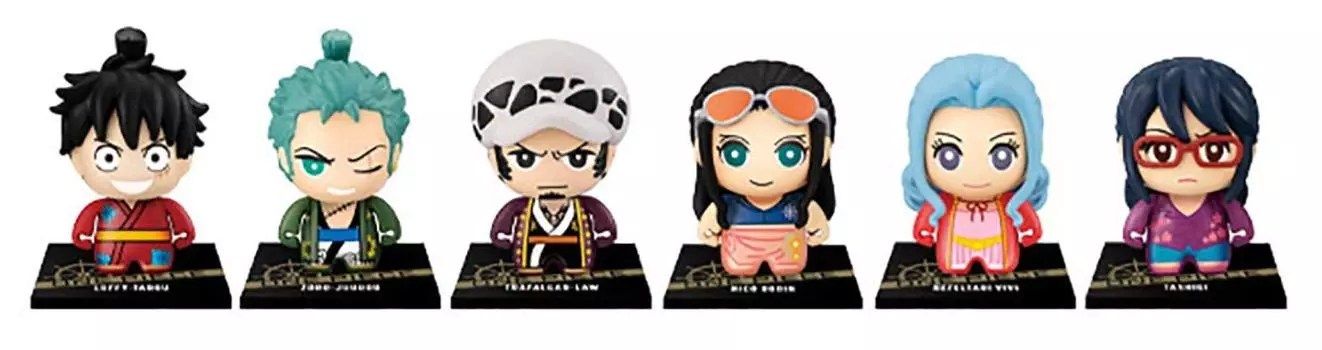 Из телевизионной анимации ONE PIECE Colle Chara One Piece 4 (BOX) 12 шт.