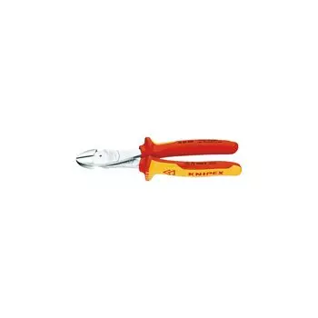Изолированные усиленные диагональные клещи KNIPEX 1000 В 7406-200 (SB)