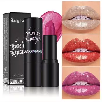 Изящная мерцающая перламутровая губная помада Velvet Highly Piggy Diamond Lipstick Antistick Cups Easy To Color Lip&Cheek Двойное использование губной помады