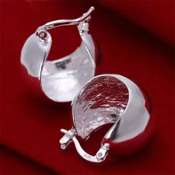 Изящные серьги из серебра 925 пробы, свадебные высококачественные популярные товары, модные женские вечерние серьги, ювелирные изделия