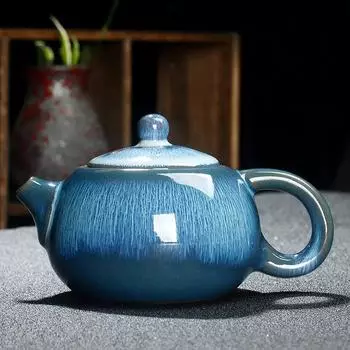 Изысканный заварочный чайник Star glaze 250 мл Керамический чайник Kung Fu Tea чайник Чайный сервиз фарфоровый чайник традиционная китайская чайная утварь