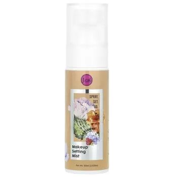 J.Cat Beauty, спрей, set, go, спрей для фиксации макияжа, матовый финиш, дикий цветок, 60 мл (2,028 унции)