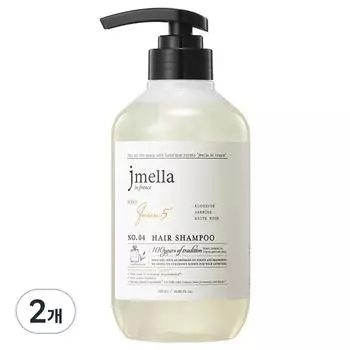 J. Mella in France Шампунь для волос Queen 5, 2 упаковки, 500 мл