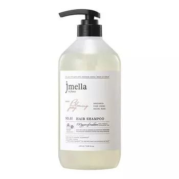 J. Шампунь для волос Mella in France Blooming Peony с ароматом белого мускуса, 1 л, 1 шт.