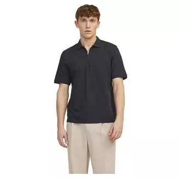 Jack & Jones Mac Zip поло с короткими рукавами XL