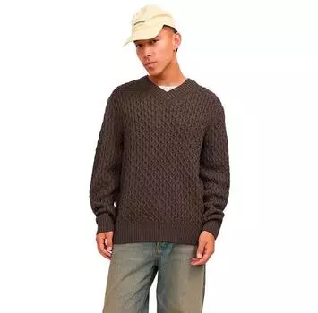 Jack & Jones Свитер с V-образным вырезом Cosy Cable L