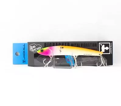 Jackall Big Backer 107 Metal Vibe 27 грамм Тонущая приманка Tropic Glow (0221)