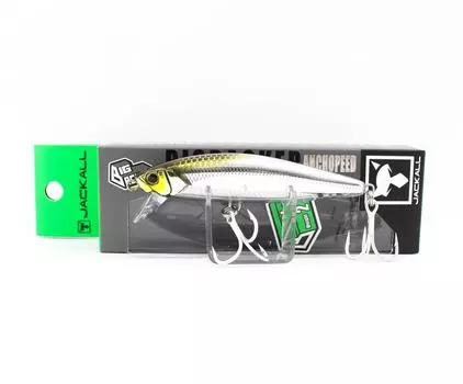Jackall Big Backer Anchopeed 84 Тонущая приманка 27 грамм Sagoshi Silver (3263)