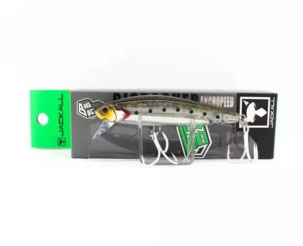 Jackall Big Backer Anchopeed 84 Тонущая приманка 27 грамм Shirasu Silver (3232)
