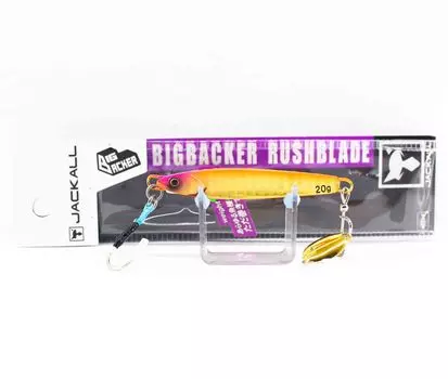 Jackall Big Backer Rush Blade 20 грамм тонущая приманка для серфинга оранжевое золото (5533)