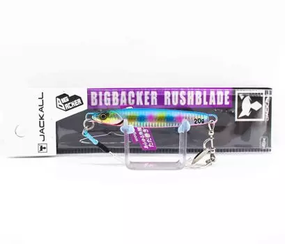 Jackall Big Backer Rush Blade 20 грамм Тонущая приманка Синий Розовый Конфеты (5465)