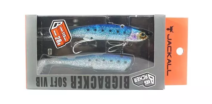 Jackall Big Backer Soft Vib Тонущая приманка 28 грамм Iwashi (5815)
