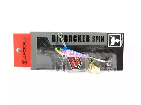 Jackall Big Backer Spin 20 грамм Тонущая приманка Синий Розовый (6963)