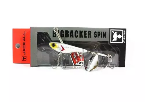 Jackall Big Backer Spin 30 грамм Тонущая приманка Magma Silver (7076)