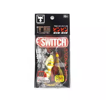 Jackall Bin Bin Switch TG Tungsten 100 Grams Orange Gold (4949)