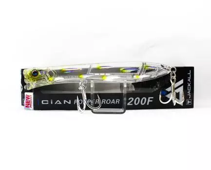 Jackall Cian Popper Roar 200F Плавающая приманка Micro Clear (3335)