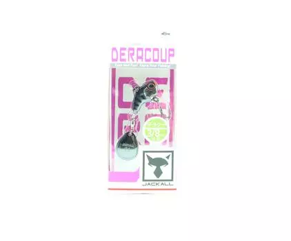 Jackall Deracoup 3/8 oz Spin Tail Sinking Lure Muddy Black (1969)