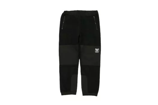 JACKALL Double Face Fleece Pants L Size Black чёрный
