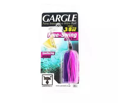 Jackall Gargle Buzzbait 3/8 oz Тонущая приманка Puprle Back Pink (1734)