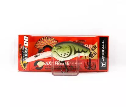 Jackall Geronimo Chico DR 44 Деревянная плавающая приманка Stain Craw (0976)