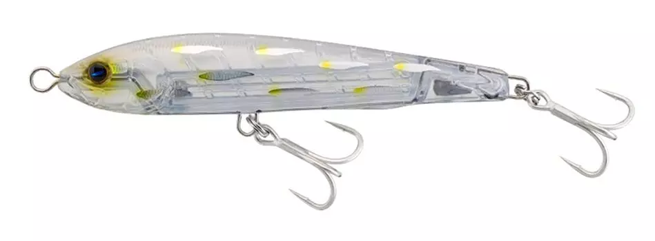 JACKALL голубой карандаш Serpens 160F JACKALL 05 микро прозрачный 160 мм