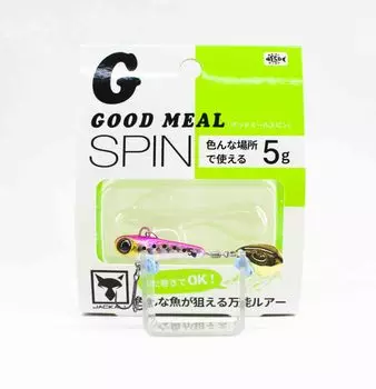 Jackall Good Meal Spin 5 грамм Тонущая приманка Розовый объектив HL (7308)