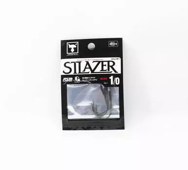 Jackall Hooks ST Lazer Worm Hook Size 1/0, 4/pack (4761)