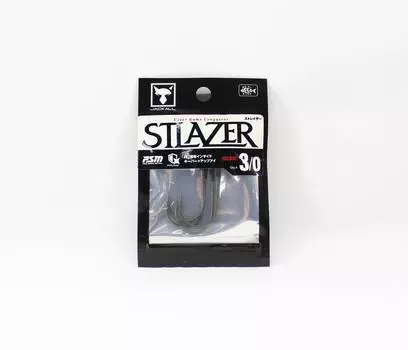 Jackall Hooks ST Lazer Worm Hook Size 3/0, 4/pack (4785)