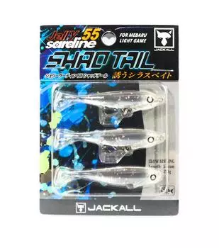 Jackall Jelly Sardine 55 мм Shad Tail Тонущая приманка Pinky Ami Glow (3565)