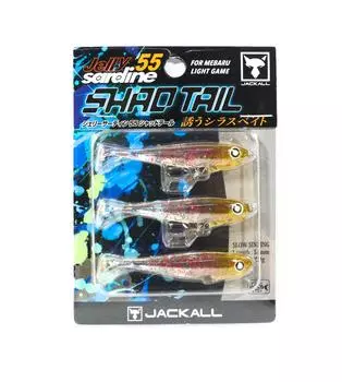 Jackall Jelly Sardine 55 мм Shad Tail Тонущая приманка Ami Red Flake (3558)