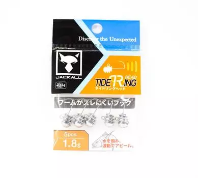 Jackall Jig Head Tide Ring Head 1,8 грамма 5 штук (7576)