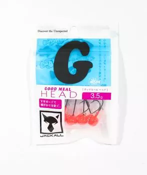 Jackall Jighead Good Meal Head 3,5 грамма Красное Золото (1999)