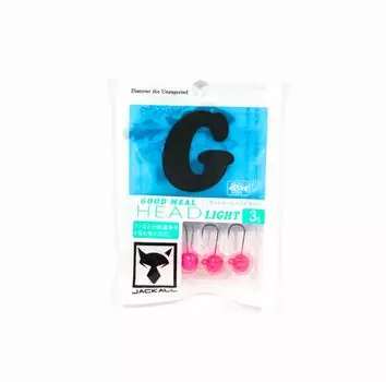 Jackall Jighead Good Meal Head 3 грамма Appeal Pink (8300)