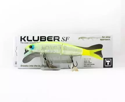 Jackall Kluber 180SF Плавающая приманка Aurora Lime Tiger (4453)
