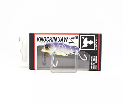 Jackall Knocking Jaw Metal Vibration 1/4 унции Тонущая приманка White Craw (8884)