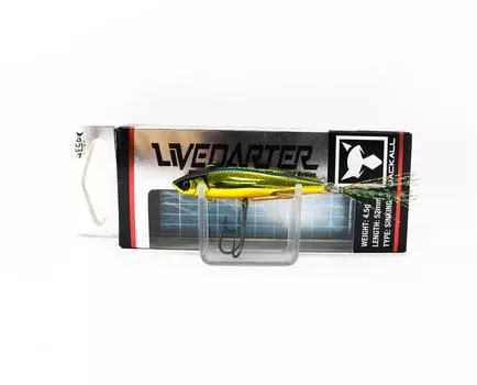 Jackall Live Darter Sinking Lure High Flash Gold Black (5023)