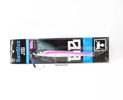Jackall Metal Jig Bambluz Semi Long 100 grams UV Laserpink (2858)
