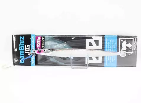 Jackall Metal Jig Bambluz Semi Long 120 грамм Slim Border Silver (3542)