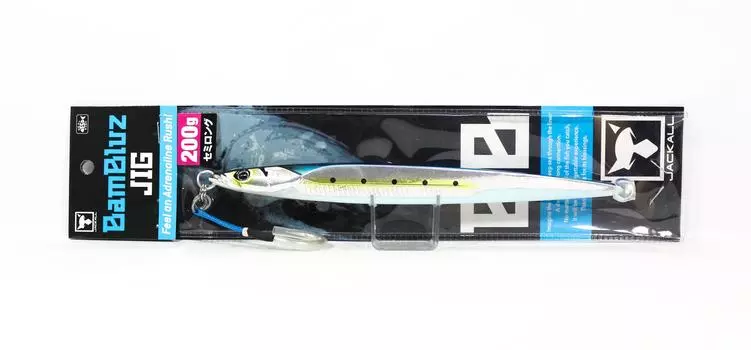 Jackall Metal Jig Bambluz Semi Long 200 грамм Алюминий Iwashi (3818)