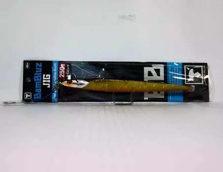Jackall Metal Jig Bambluz Semi Long 250 грамм Красное Золото (3856)