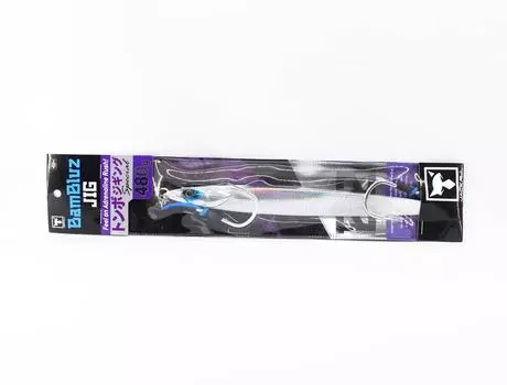 Jackall Metal Jig Bambluz Semi Long 480 грамм Tuna Glow Border Silver (2232)
