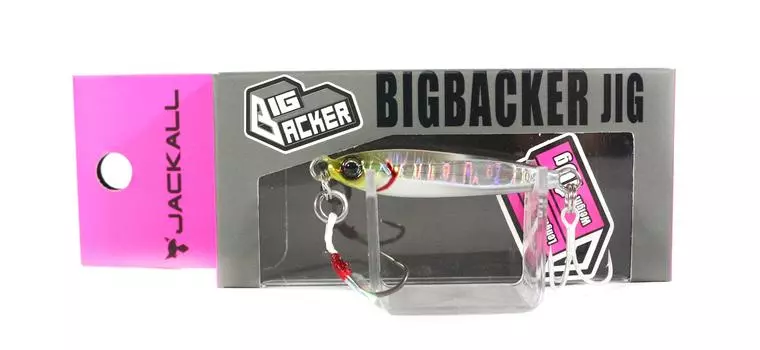 Jackall Metal Jig Big Backer 10 грамм Shirasu Silver (5150)