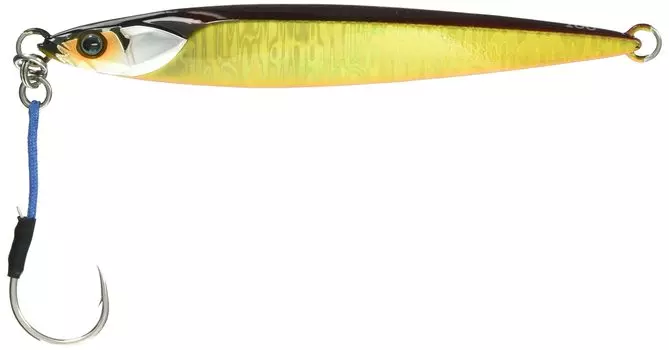 JACKALL Metal Jig Bumbles Jig Short 200g G048 Wave Holo Akakin/Magma